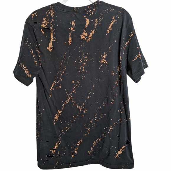 Ninth hall distressed tee black size large - Picture 2 of 5